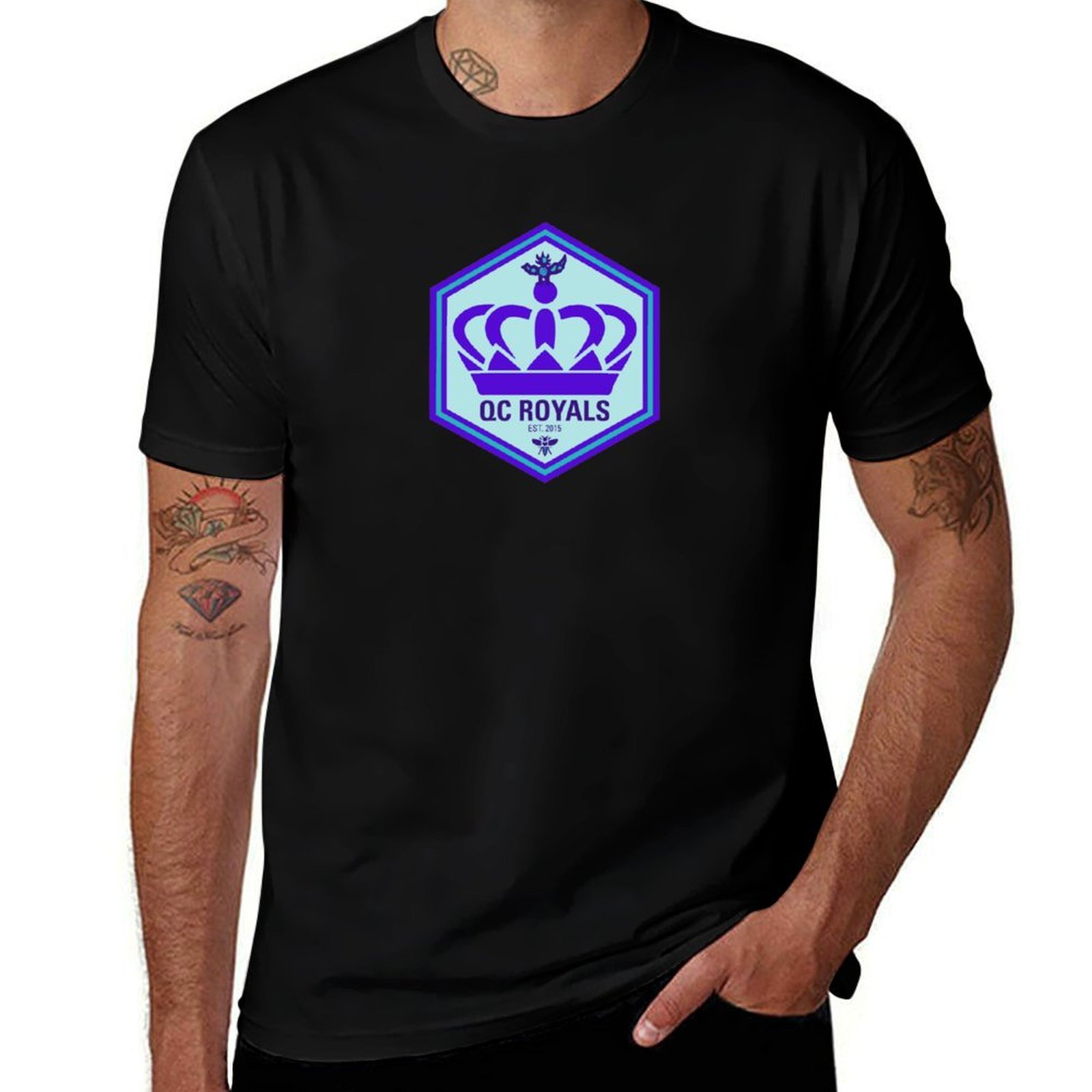 Printing Qc - T-shirt avec logo des Royals 2021,