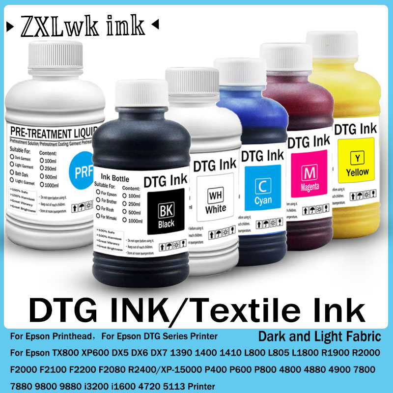 Direct To Garment Ink - Encre DTG 250ML pour imprimantes DTG