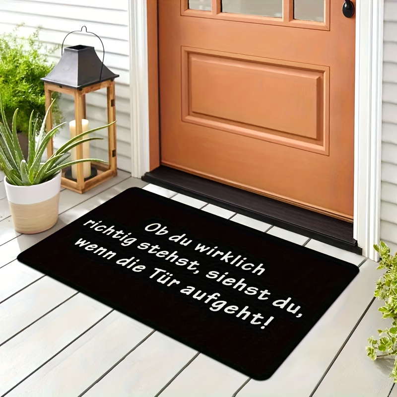 Commercial Printing House - Tapis de porte en flanelle avec