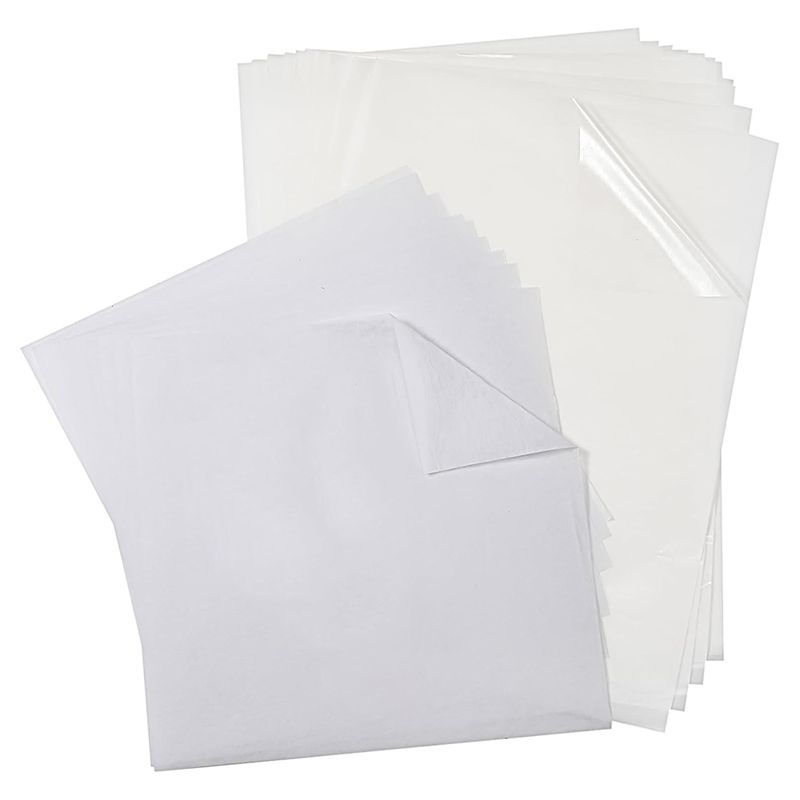 Embroidery Stabilizer Backing - [ABFI!】 20 feuilles adhésives thermocollantes double