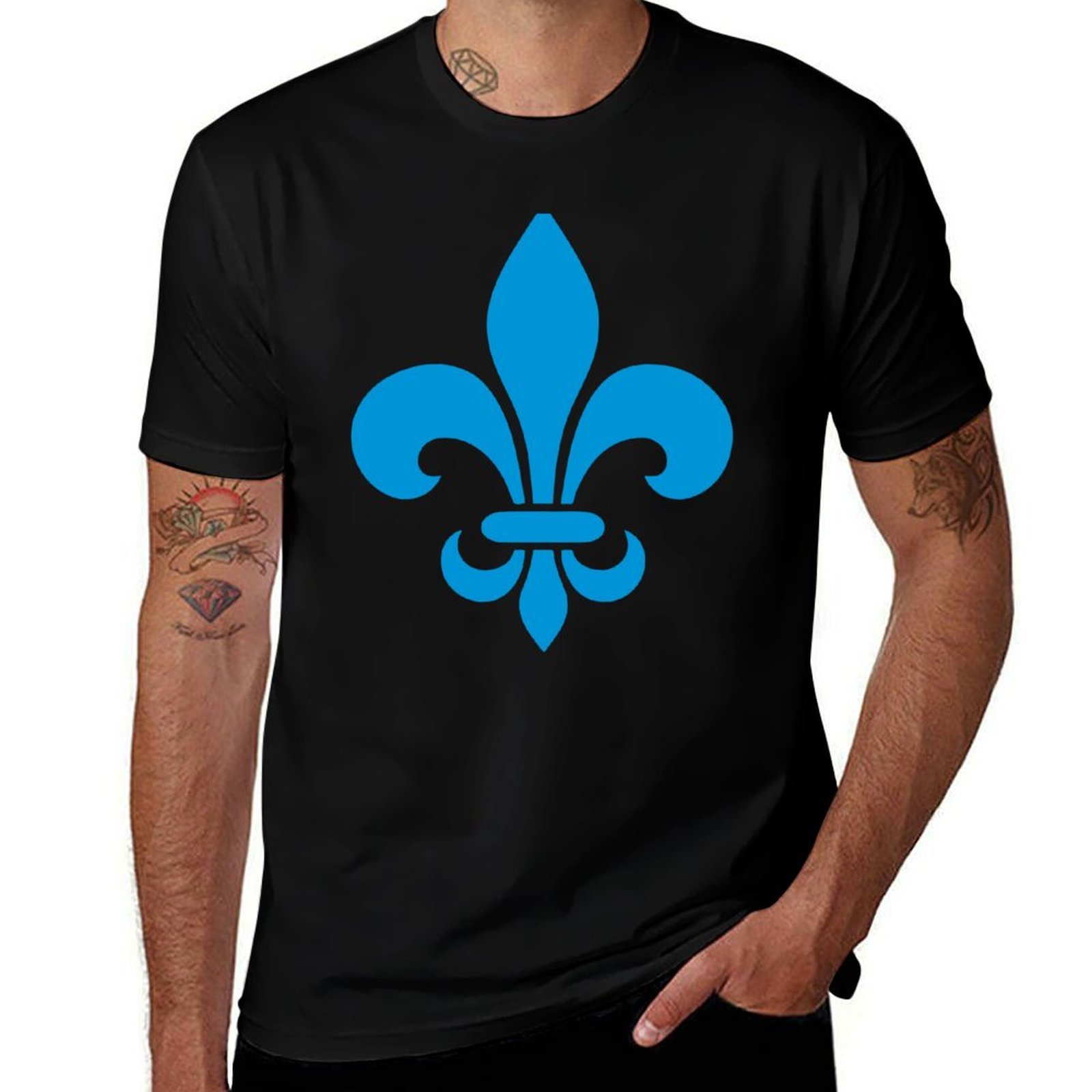 Printing Qc - T-shirt de style moderne avec fleur