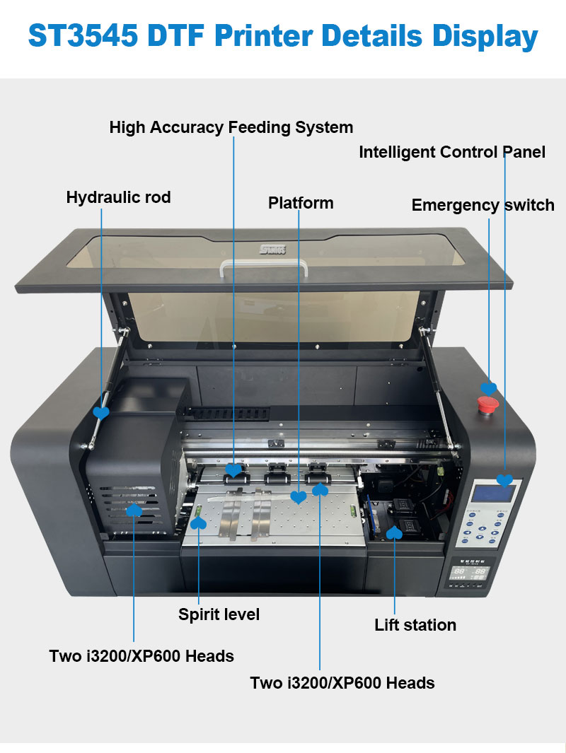 Imprimante DTF A3 30CM avec tê - Commercial Dtf Printing Machine avis et prix