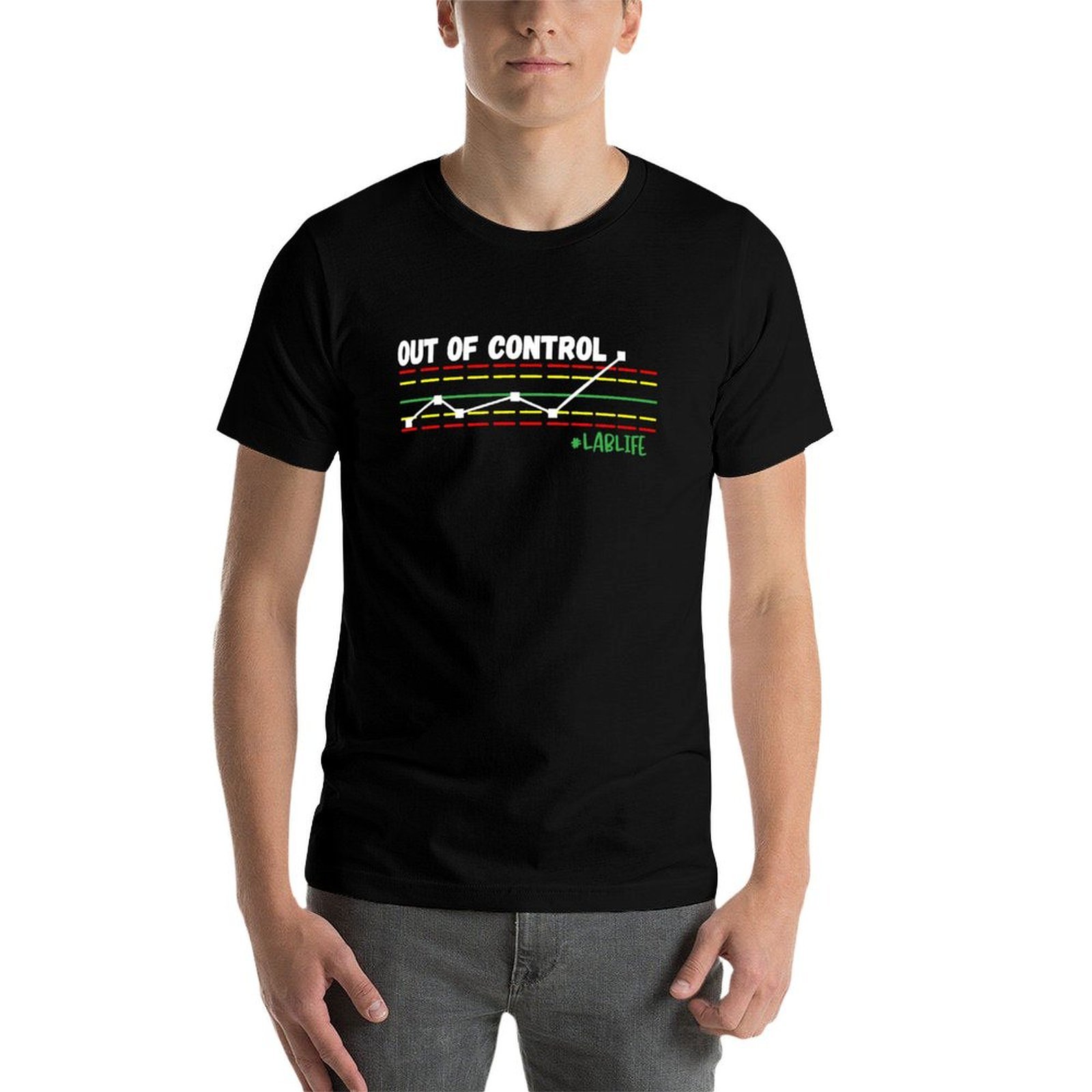 T-shirt Funny Lab Tech, Out Of - Printing Qc avis et prix