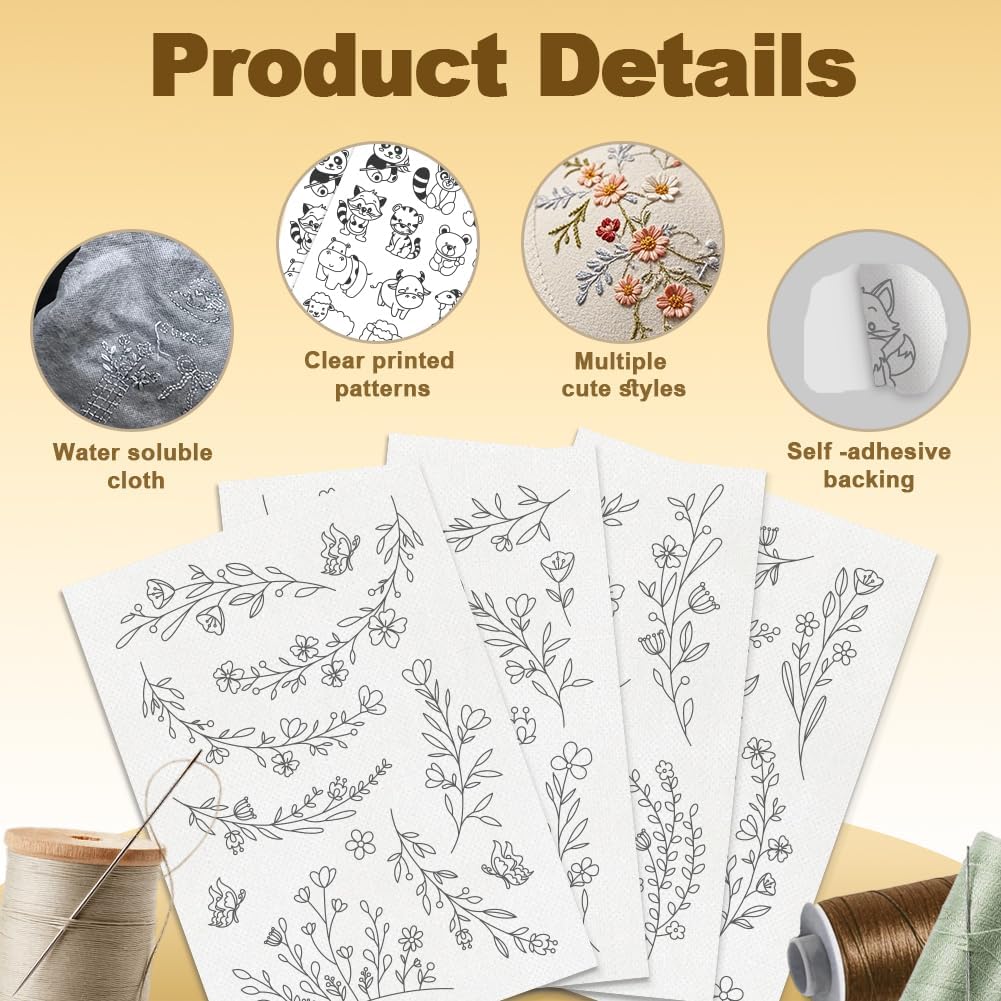 Papier stabilisateur soluble d - Embroidery Stabilizer Backing avis et prix