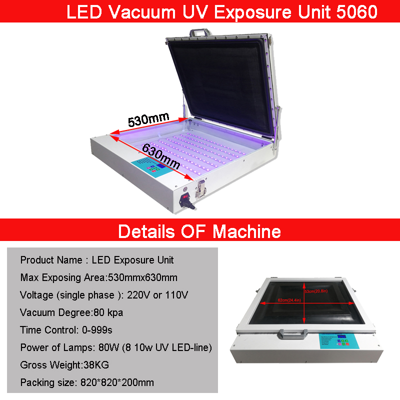 Unité d'exposition UV LED sous - Commercial Uv Printing avis et prix