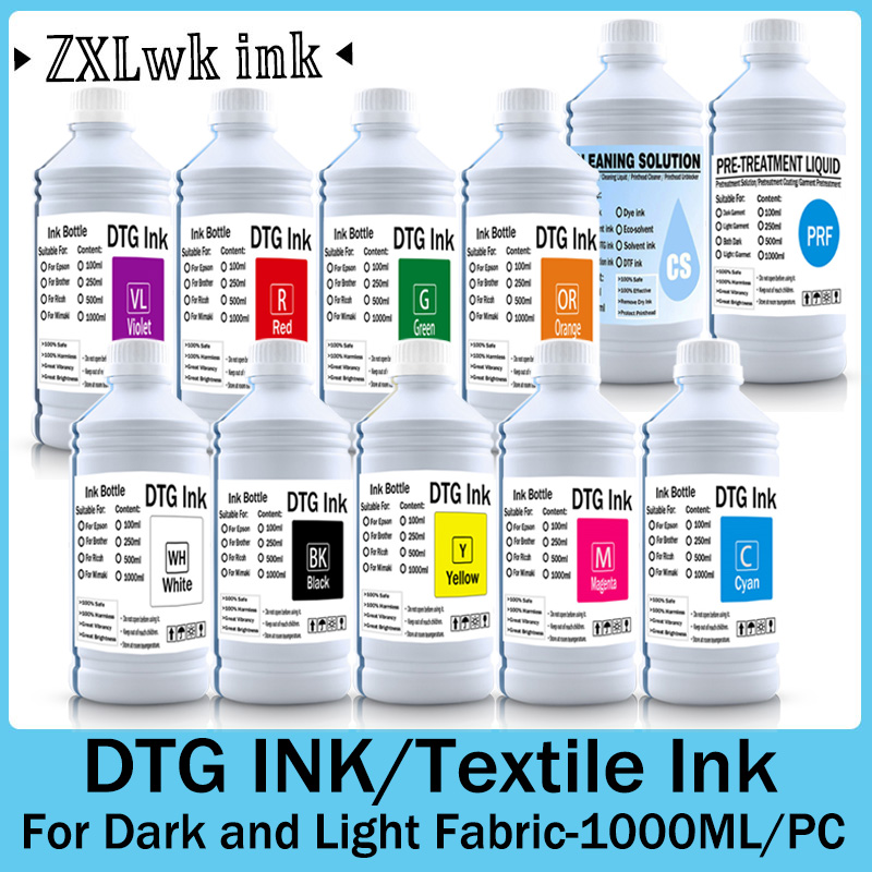 Encre textile DTG pour imprima - Direct To Garment Ink avis et prix